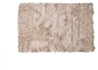 2' X 3' Taupe Animal Print Area Rug