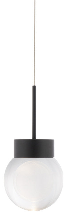 Modern Forms Double Bubble LED Pendant PD-82006-BK