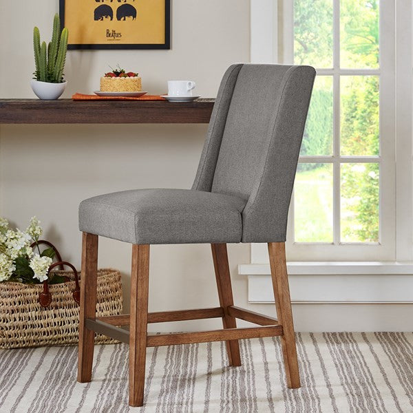 Madison Park Brody Dining Chairs Counter Stools, Gray, Counter Stool