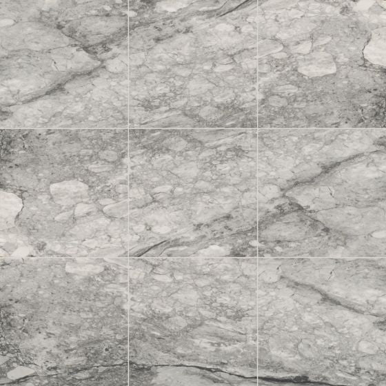 Kaya Onda Gray 24X24 Polished Porcelain Tile, (4x4 or 6x6) Sample