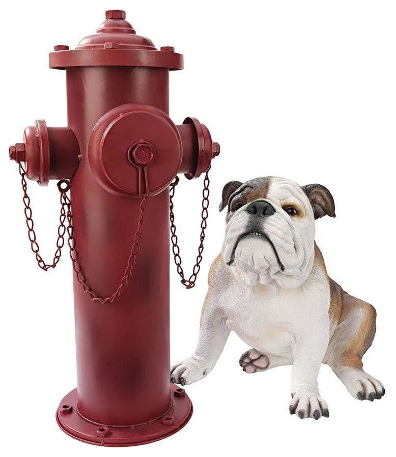 Vintage Metal Fire Hydrant Statue