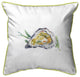 Betsy Drake Oyster Shell Large Indoor/Outdoor Pillow 18x18