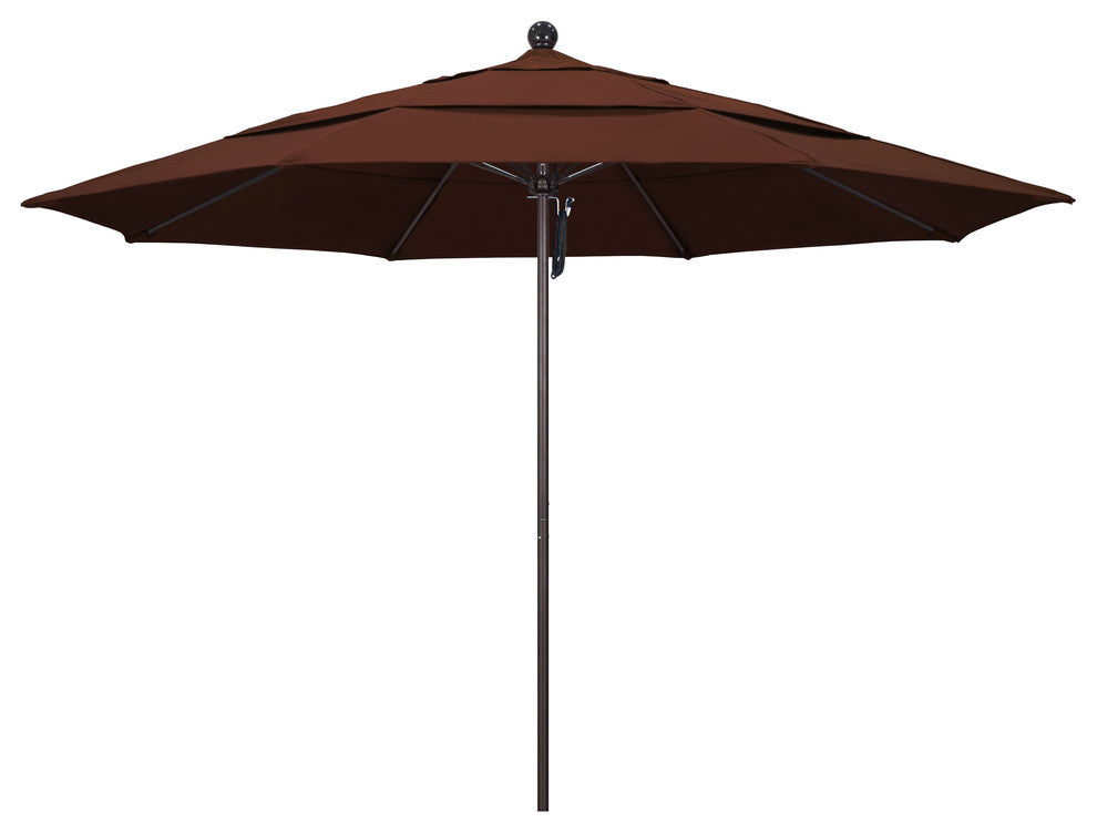 Fiberglass Umbrella Bronze, Bay Brown