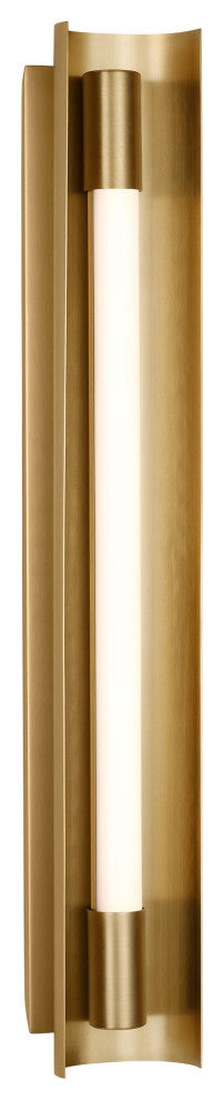 Carson Medium Vanity, Burnished Brass