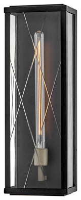 Hinkley Lighting 28884 Monte 22" Tall Wall Sconce - Black / Burnished Bronze