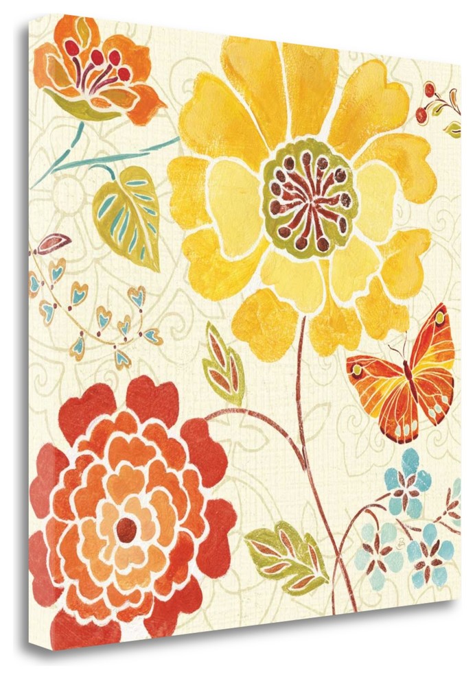 "Spice Bouquet III" By Daphne Brissonnet, Giclee Print on Gallery Wrap Canvas