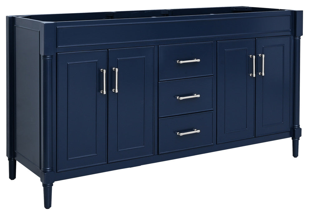 Avanity Bristol 60 in. Vanity Only in Navy Blue