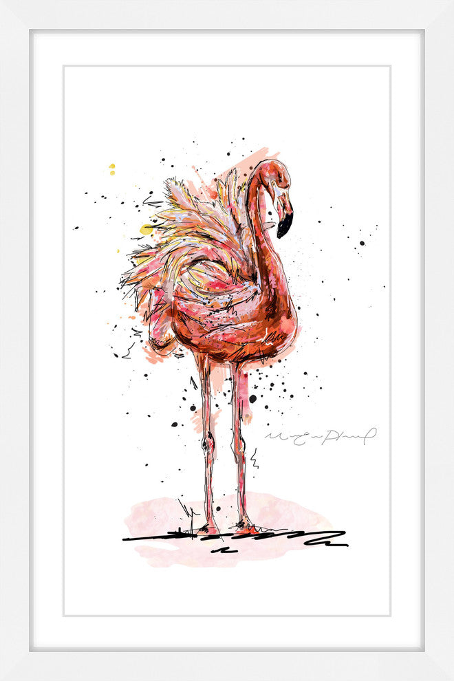 "Flamand" Framed Painting Print