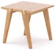 Colton Side Table, Light Brown