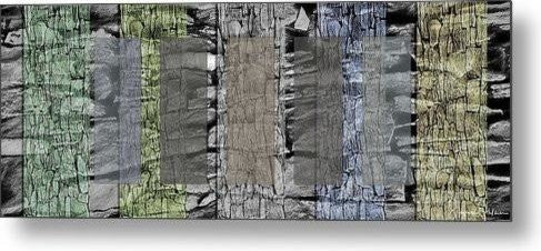 Rock Panels, Signed Limited Edition, Metal Print, 24"x8.875"