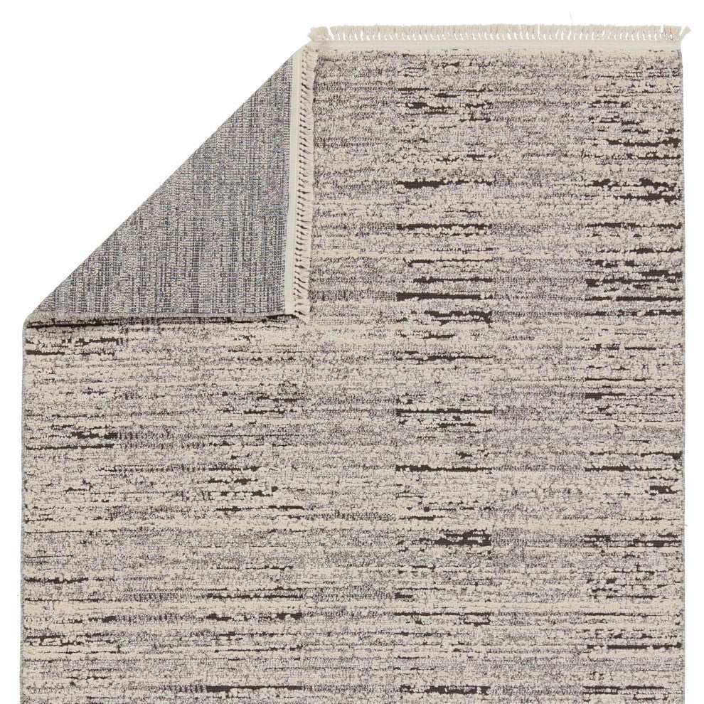 Jaipur Living Duna Striped Gray/ Cream Area Rug 10'X14'