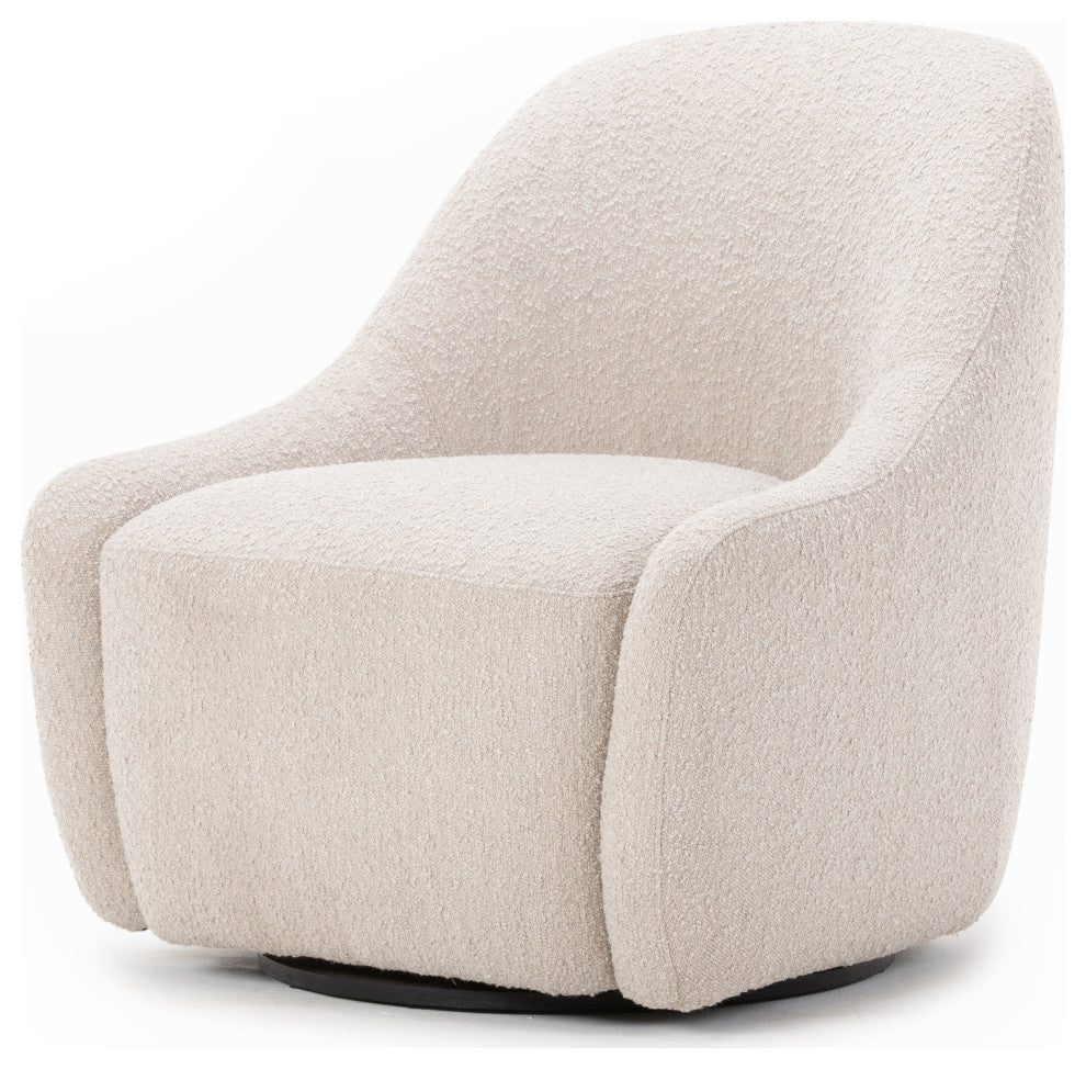 Levi Swivel Chair-Knoll Sand