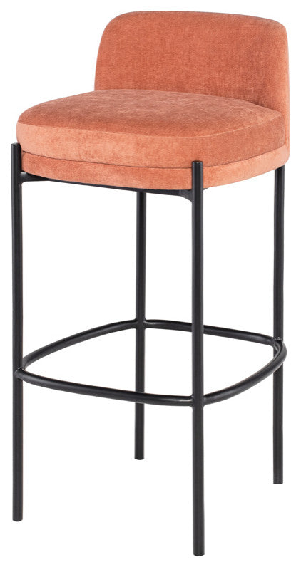 Inna Nectarine Fabric Bar Stool, HGMV231