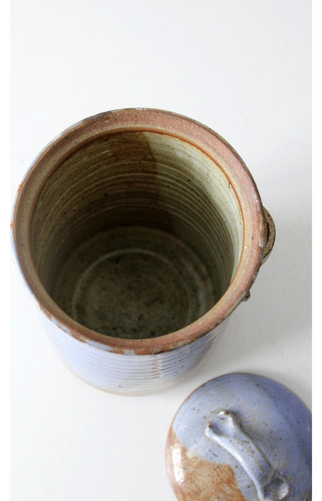 Consigned, Vintage Studio Pottery Jar