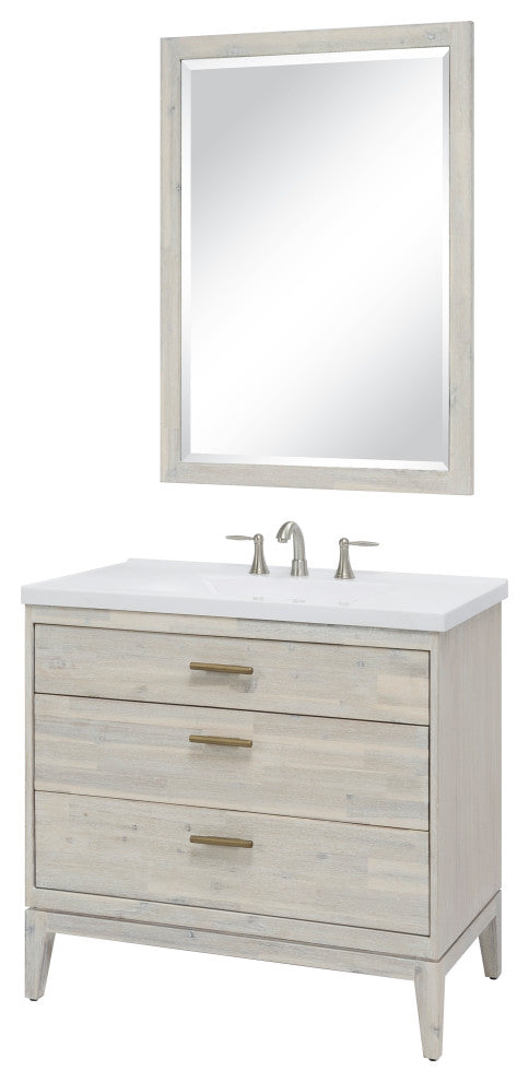 Nina Series - 36" 2 Drawer Vanity
