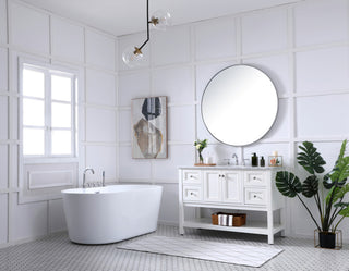 Matilda 48" Single Bathroom Vanity Set, White