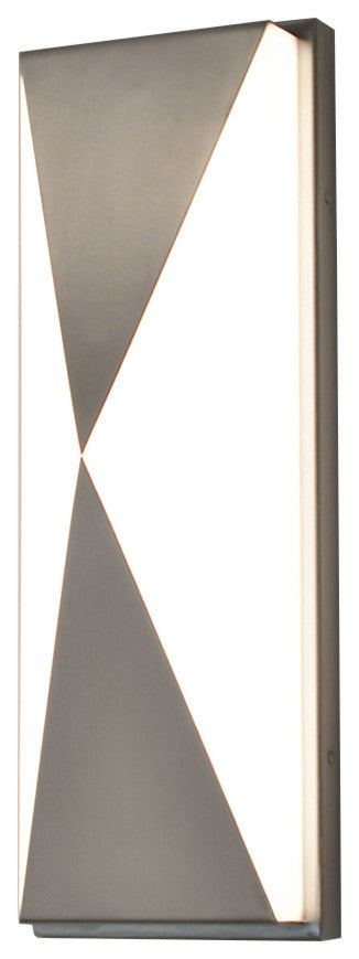 Novara LED Sconce, Satin Nickel