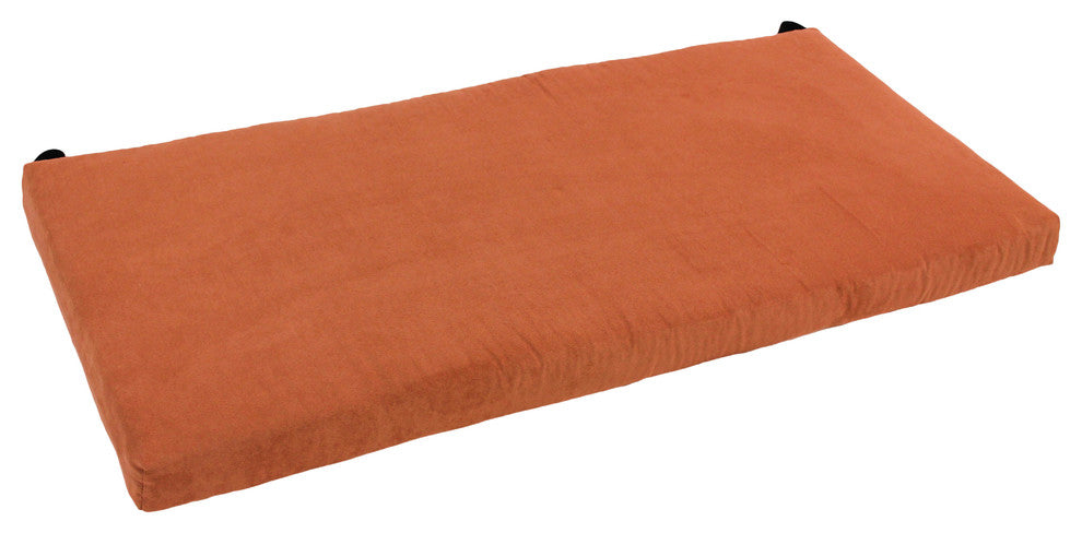 42"x19" Micro Suede Loveseat Cushion, Spice