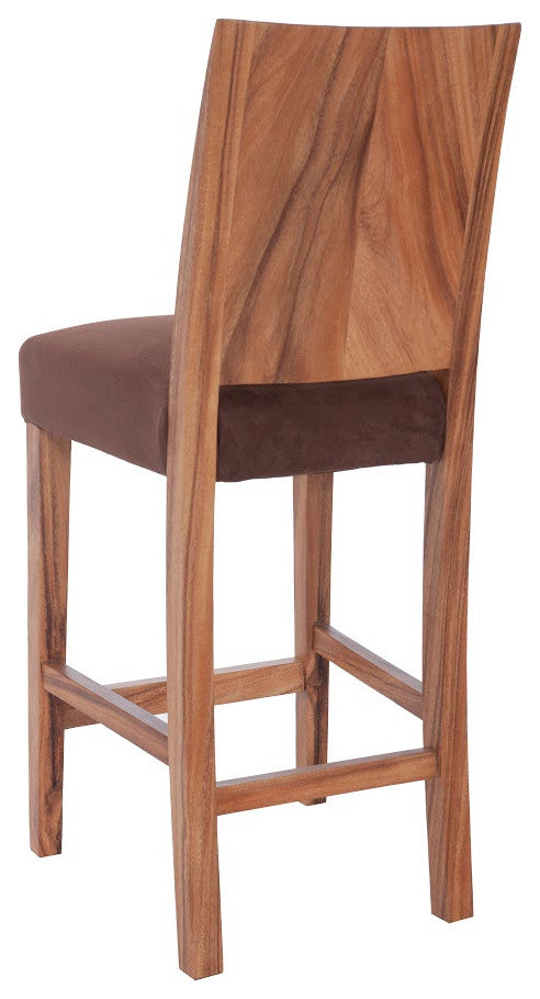 Origins Counter Stool, Chamcha Wood, Natural