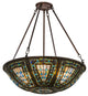 Meyda lighting 171054 24"W Fleur-de-lis Inverted Pendant
