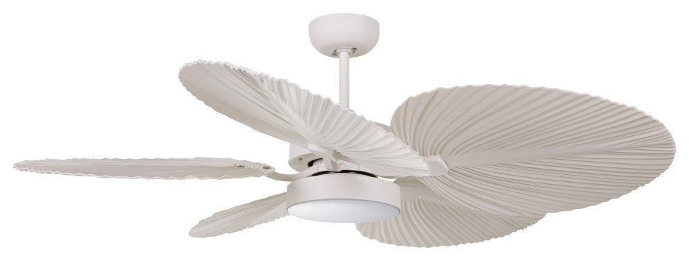 Lucci Air Bali 52" DC Ceiling Fan With Light, Antique White