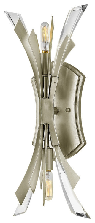 Fredrick Ramond FR40902 Vida 2 Light 17" Tall Wall Sconce - Brushed Graphite