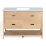 Safavieh Couture Jaylessa Vanity, Natural/White, 48In