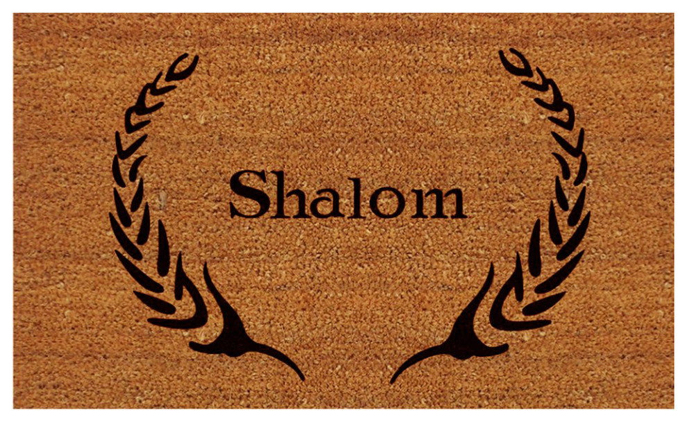 Shalom Doormat, 17"x 29", 24" X 36"