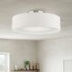 Ellsworth 4 Light Brushed Nickel Semi-Flush