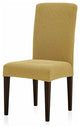 Subrtex Stretch Dining Room Chair Slipcovers, Beige, 2pcs