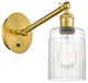 Innovations 317-1W-SG-G342 1-Light Sconce, Satin Gold