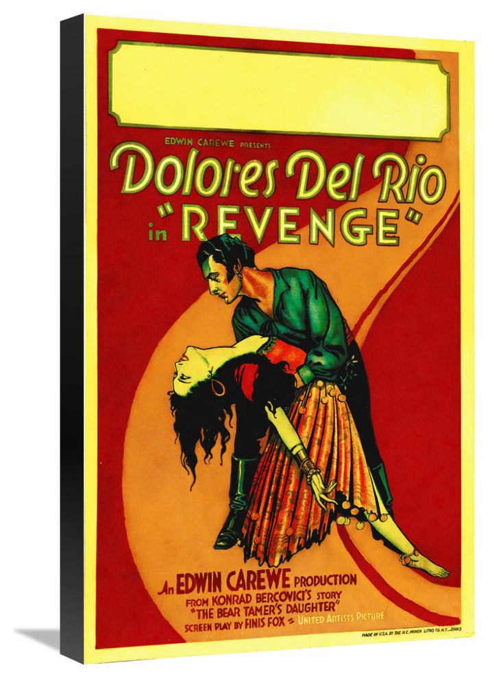 "Revenge" Stretched Canvas Giclee by Hollywood Photo Archive, 16"x24"