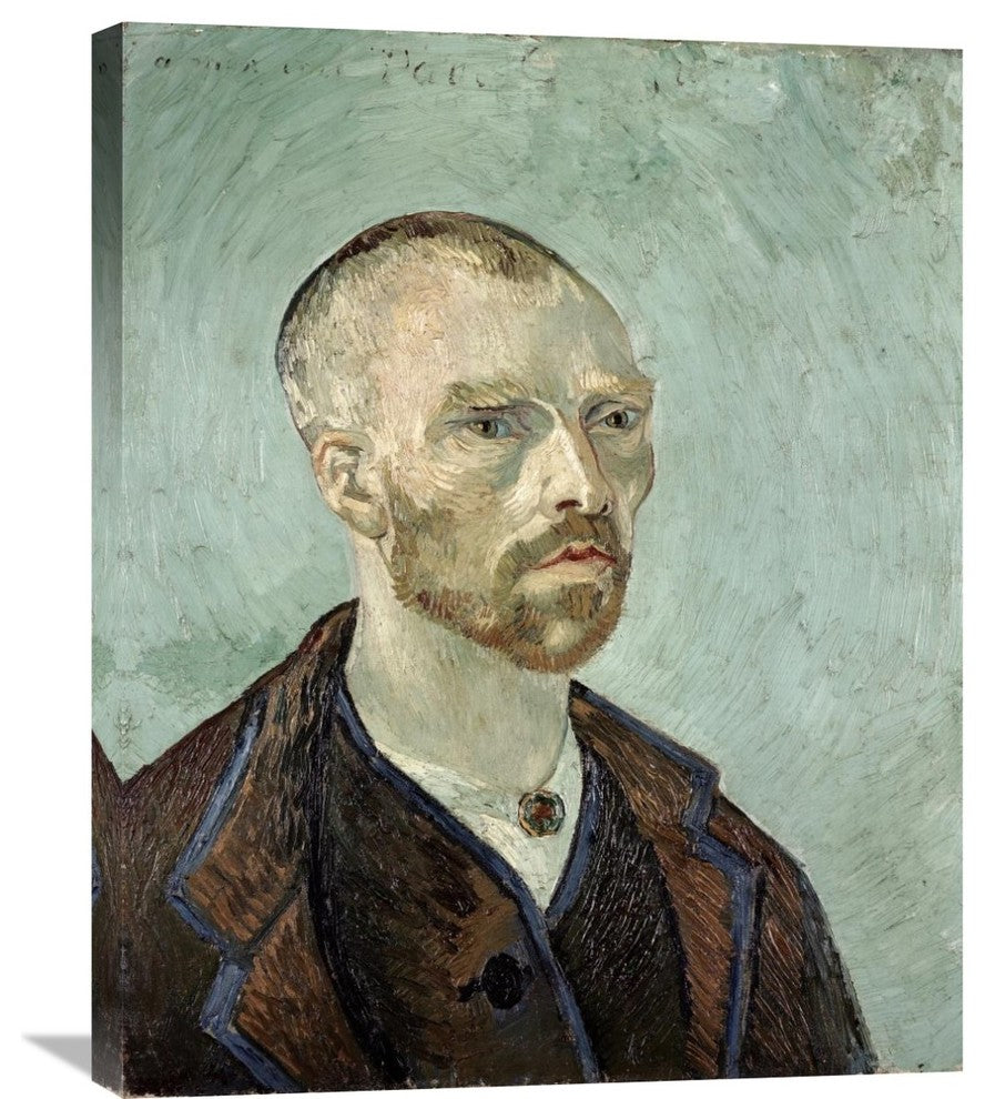"Self Portrait (I)" Stretched Canvas Giclee by Vincent Van Gogh, 24"x30"