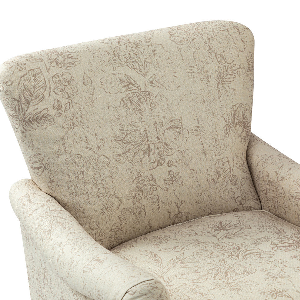 Nicola Contemporary Armchair, Linen