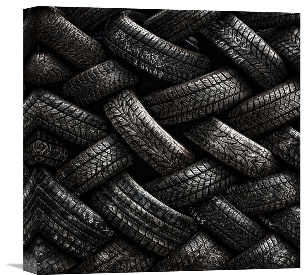 "Feeling Tired" Stretched Canvas Giclee by Piet Flour, 16"x16"