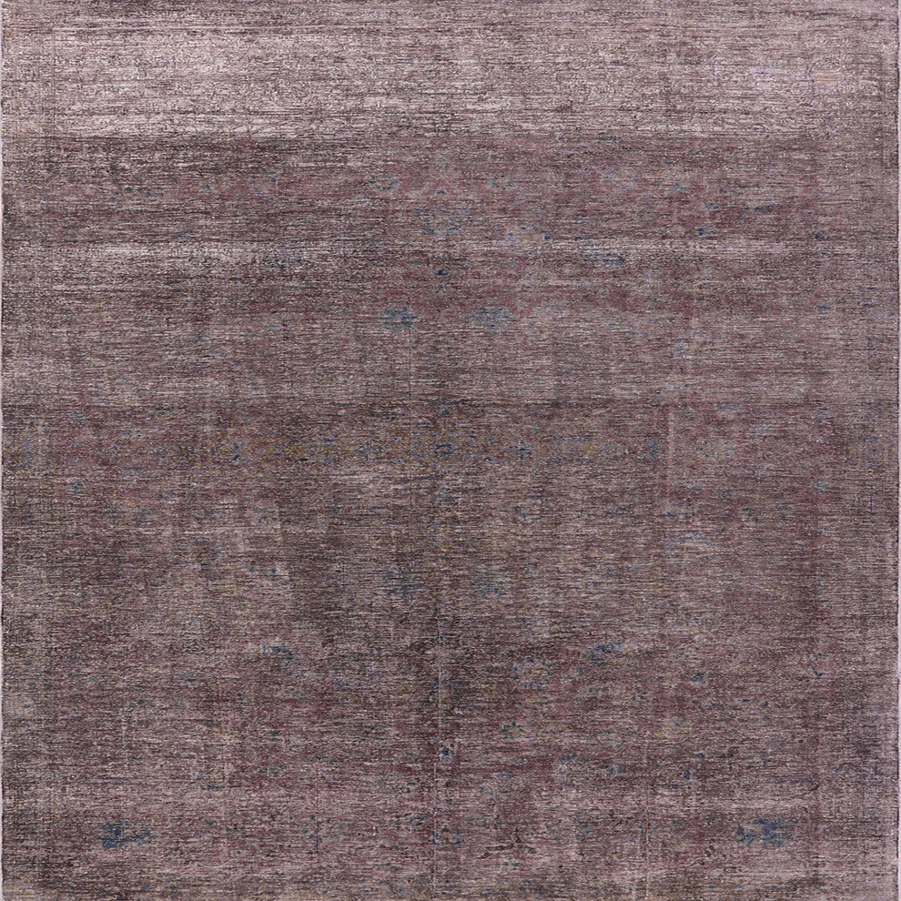 Ahgly Company Indoor Square Mid-Century Modern Area Rugs, 8' Square