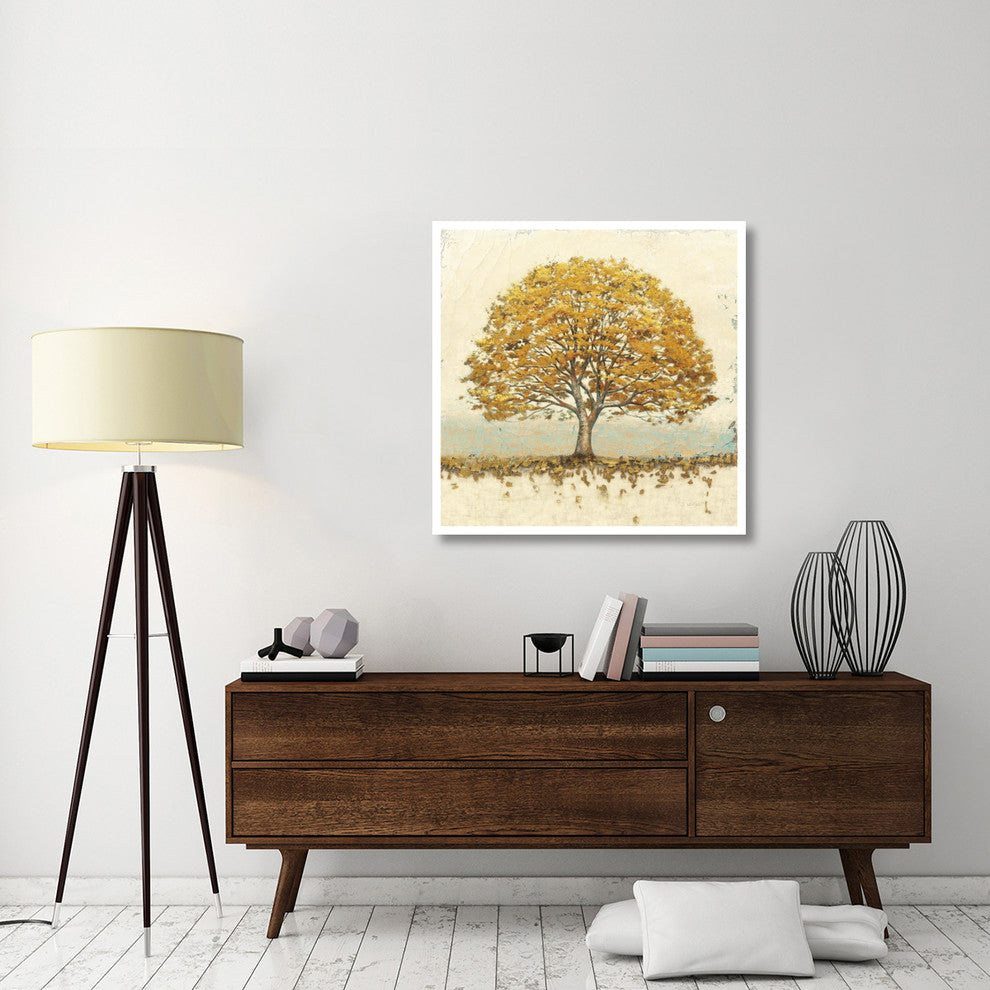 "Golden Oak" Digital Paper Print by James Wiens, 38"x38"