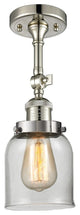Innovations Lighting 201F-Pn-G52-Led 1 Light Dimmable Led Semi-Flush Mount