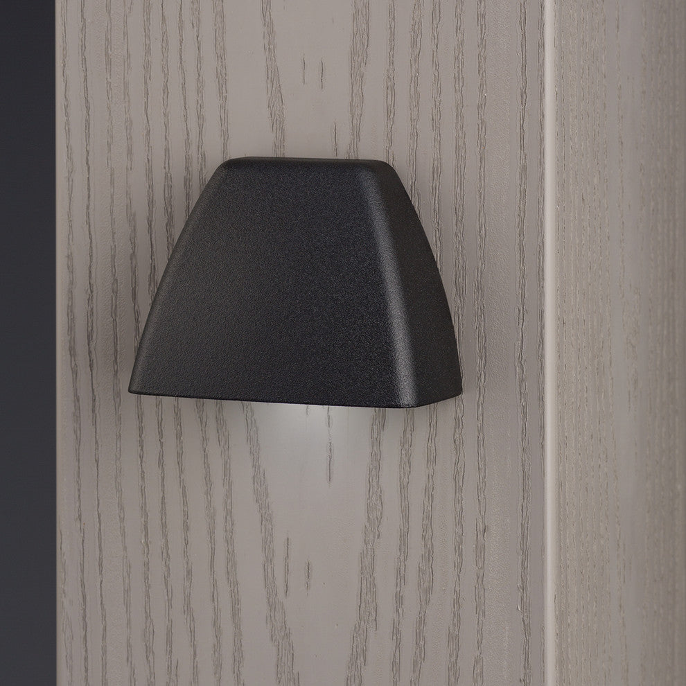 Kichler 16111BKT30 LED Deck Light, Textured Black Finish