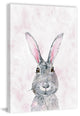 "Happy Rabbit II" Painting Print on Wrapped Canvas, 40"x60"
