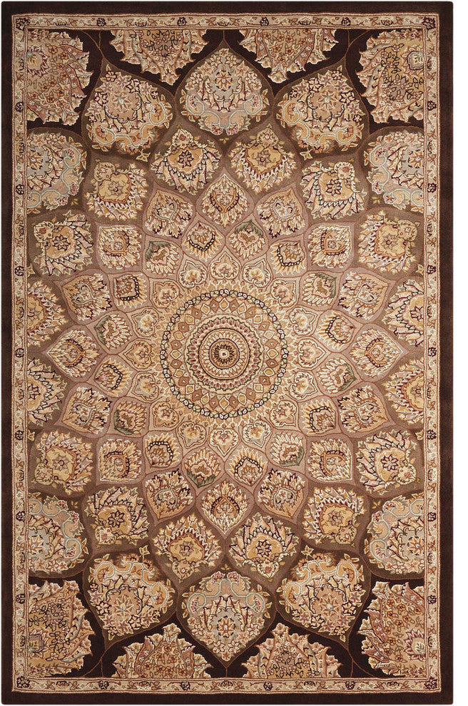 Nourison Nourison 2000 2318 Brown 5'6" x 8'6" Rectangle