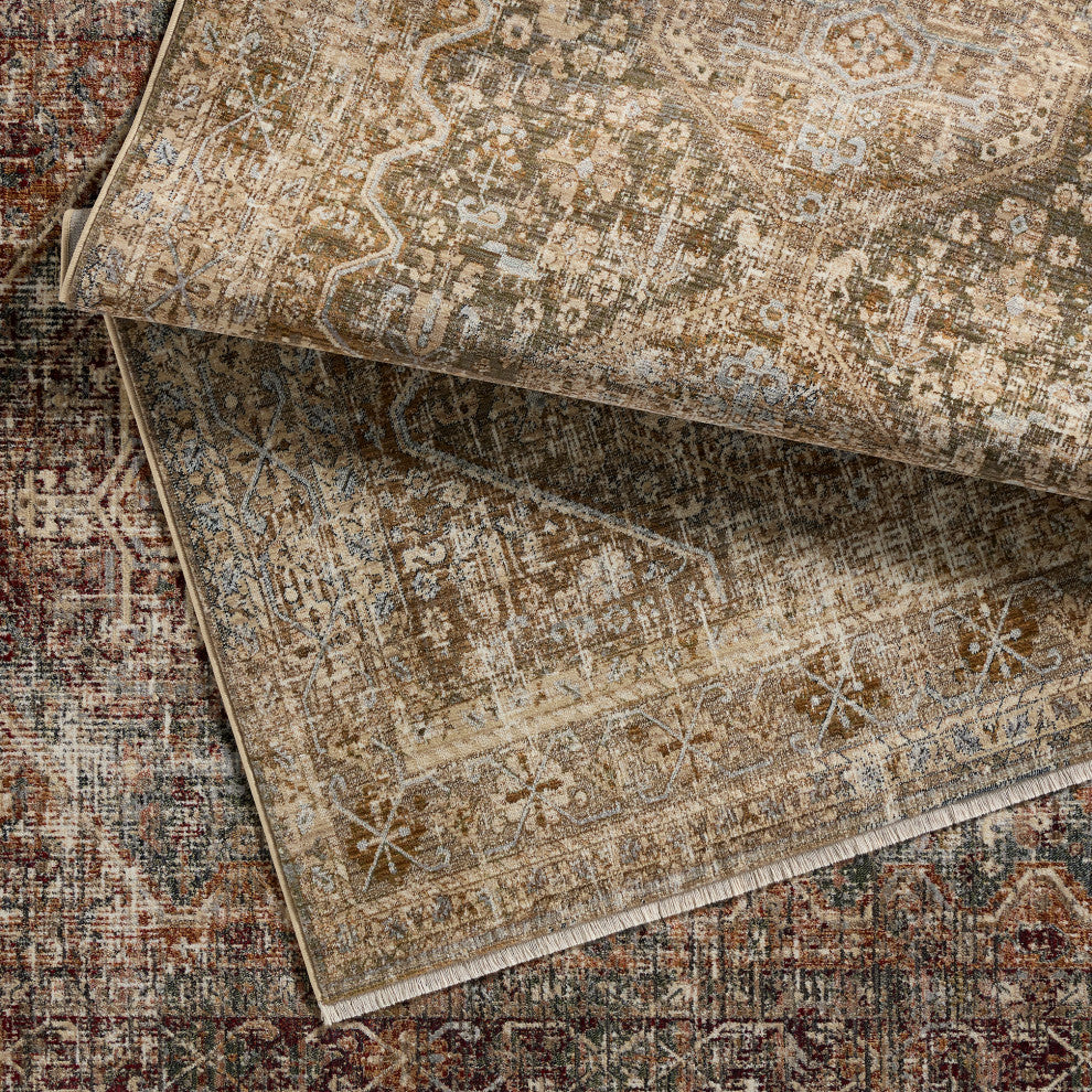 Vibe Zakaria Medallion Tan/Taupe Area Rug 8'X10'6"