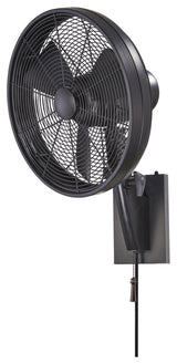 MinkaAire Anywhere Anywhere 15" Diameter 3 Speed Indoor / Outdoor - Matte Black