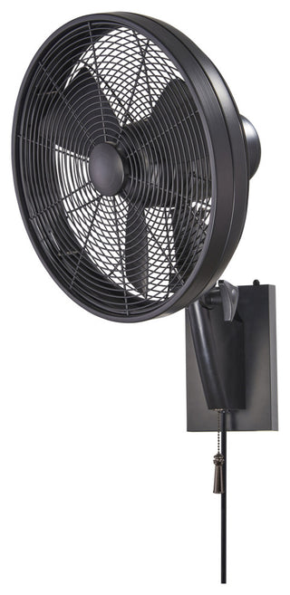 MinkaAire Anywhere Anywhere 15" Diameter 3 Speed Indoor / Outdoor - Matte Black