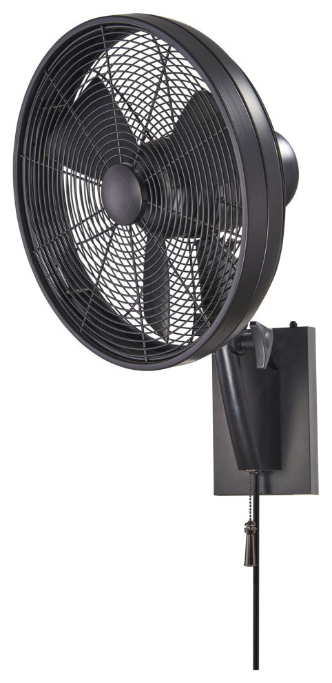 MinkaAire Anywhere Anywhere 15" Diameter 3 Speed Indoor / Outdoor - Matte Black