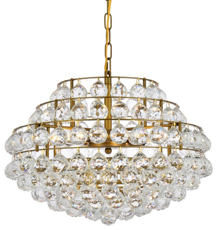 Seren 20" Pendant, Brass