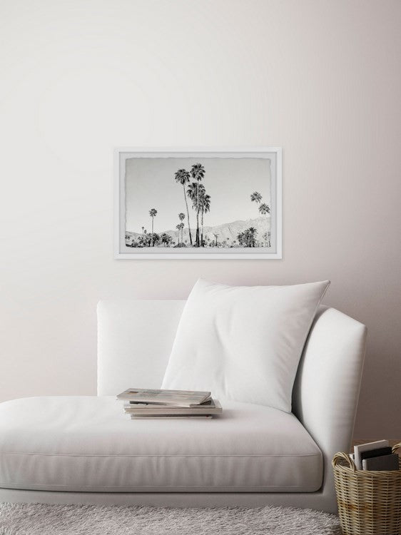 "Palm Tree Forest" Framed Painting Print, 18"x12"