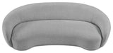 Hyde Boucle Fabric Upholstered, Grey, Sofa