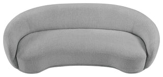 Hyde Boucle Fabric Upholstered, Grey, Sofa