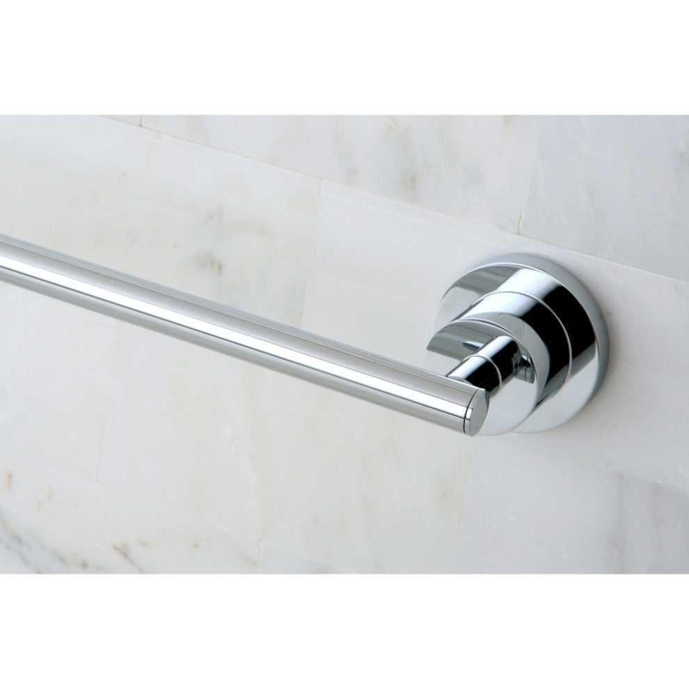 Kingston Brass 24" Towel Bar, Polished Chrome
